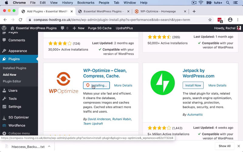 WP-Optimize插件安装配置指南及WordPress网站提速实战（厦门企业网站建设）